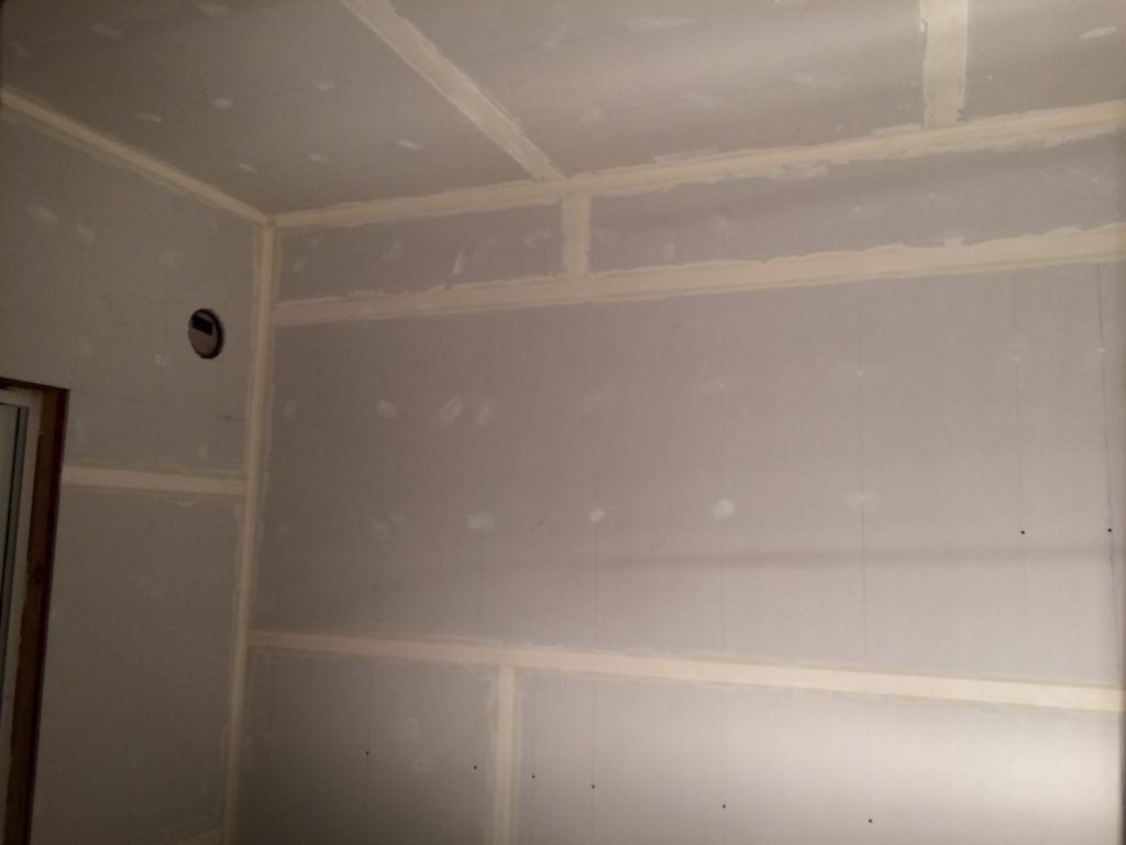 drywall taped